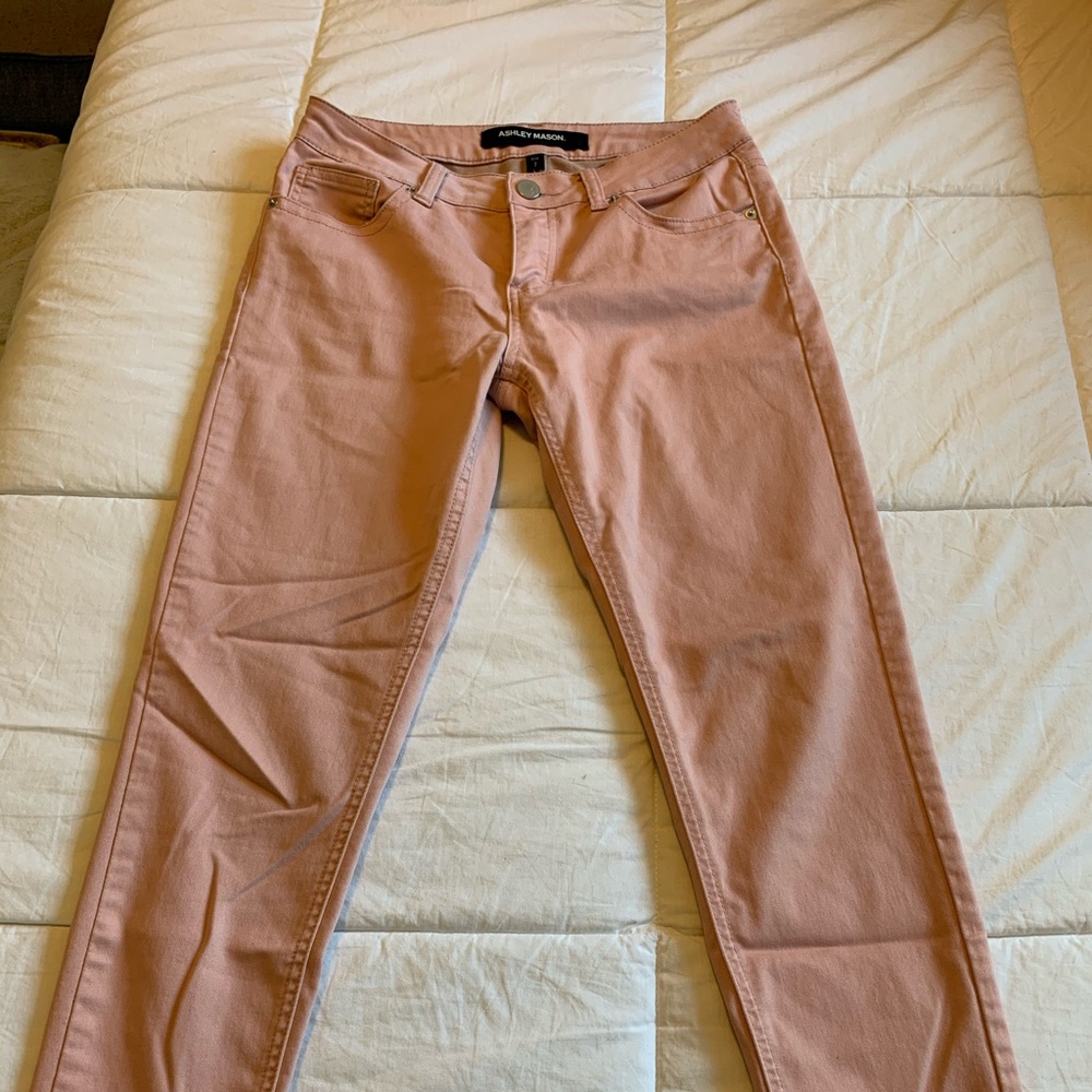 Blush pink jeans!
